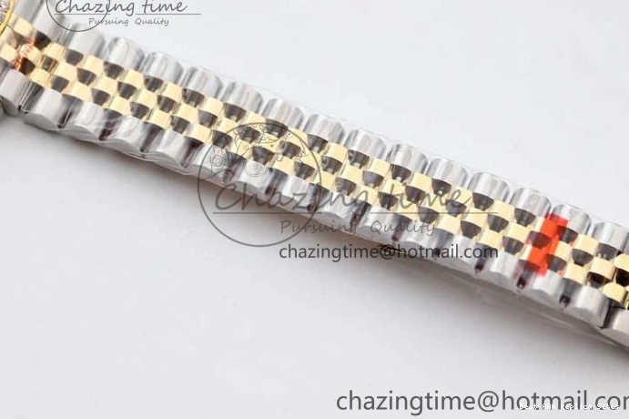 Good Copy Rolex Watches Diamonds Best Jubilee on Diamond Gold Durable Lady 1:1 TWF Bezel Markers NH DateJust SS Dial Edition 28 Bracelet 2133 YG 0102